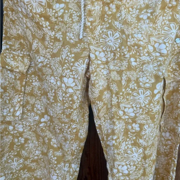 Roxy Yellow Wide Leg pants - Picture 3 of 5